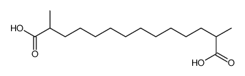 2,13-Dimethyltetradecanedioic acid结构式