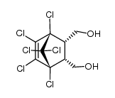 1,2,3,4,7,7-hexachloro-5,6-di(hydroxymethyl)bicyclo[2.2.1]hept-2-ene Structure