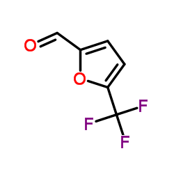5-三氟甲基呋喃-2-甲醛结构式