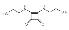 3,4-双(丙氨基)杂螺环-3-烯-1,2-二酮结构式