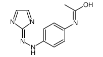 4'-(imidazol-2-ylazo)acetanilide结构式