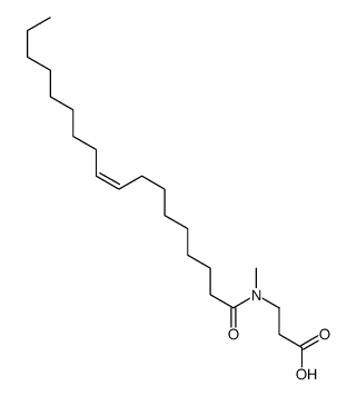 (Z)-N-methyl-N-(1-oxo-9-octadecyl)-beta-alanine structure