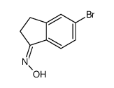 5-BROMO-1-INDANONE OXIME结构式