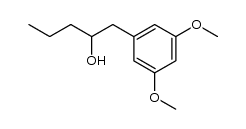 1,3-dimethoxy-5-(2'-hydroxypentyl)benzene Structure