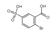 2-bromo-5-sulfo-benzoic acid Structure