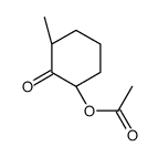 [(1S,3S)-3-methyl-2-oxocyclohexyl] acetate Structure