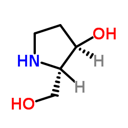 (2S,3R)- 3-hydroxy-2-PyrrolidineMethanol Structure