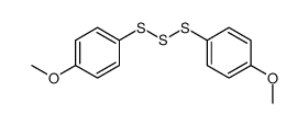 1-methoxy-4-[(4-methoxyphenyl)trisulfanyl]benzene Structure