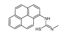 1-methyl-3-pyren-1-ylthiourea结构式