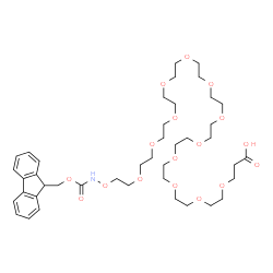 Fmoc-aminooxy-PEG12-acid structure