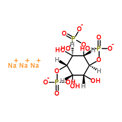 L-myo-Inositol-1,4,5-triphosphate (sodium salt) structure