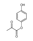 (4-hydroxyphenyl) 2-oxopropanoate结构式