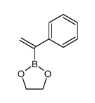 2-(1-phenylethenyl)-1,3,2-dioxaborolane结构式