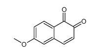 6-methoxynaphthalene-1,2-dione Structure