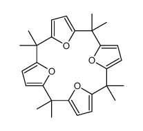 Octamethylcyclotetrafurfurylene Structure