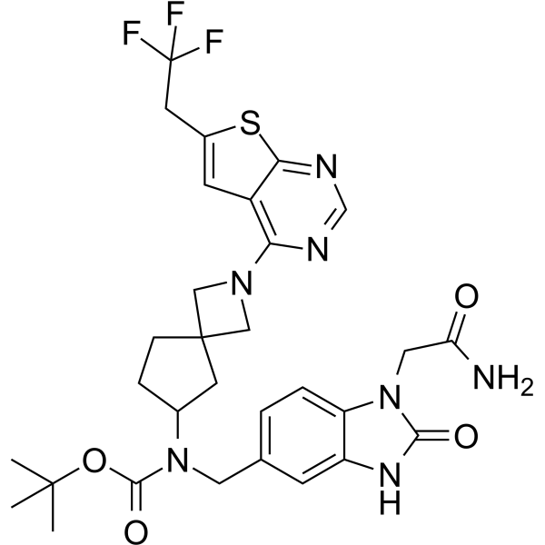 Menin-MLL inhibitor 19结构式
