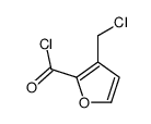 2-Furancarbonyl chloride, 3-(chloromethyl)- (9CI)结构式