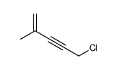 5-chloro-2-methylpent-1-en-3-yne Structure