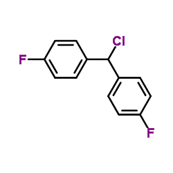 4,4'-Difluorodiphenylmethylchloride structure
