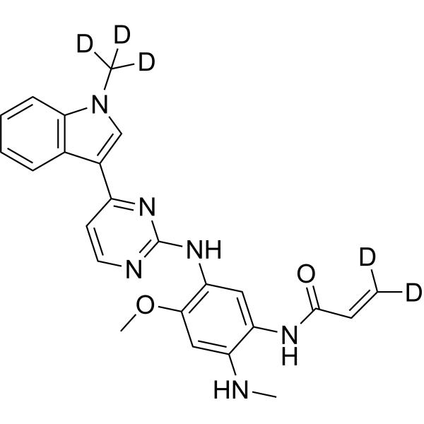 N-Methyl-dosimertinib-d5 Structure