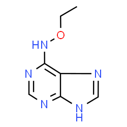 6H-Purin-6-one,1,7-dihydro-,O-ethyloxime (9CI)结构式