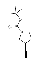 1-Boc-3-Ethynylpyrrolidine structure