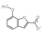 Benzofuran,7-methoxy-2-nitro-结构式