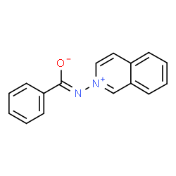N-Benzoylisoquinoline-2-ium-2-amine anion Structure