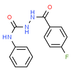 2-[(4-fluorophenyl)carbonyl]-N-phenylhydrazinecarboxamide Structure