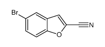 5-Bromo-1-benzofuran-2-carbonitrile Structure