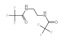 2,2,2-trifluoro-N-[2-[(2,2,2-trifluoroacetyl)amino]ethyl]acetamide structure