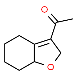 Ethanone, 1-(2,4,5,6,7,7a-hexahydro-3-benzofuranyl)- (9CI) Structure