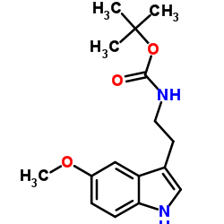 3-[2-[(tert-butyloxycarbonyl)amino]ethyl]-5-methoxy-1H-indole picture