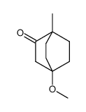 1-Methyl-4-methoxybicyclo[2.2.2]octane-2-one Structure