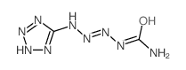 (E)-[(tetrazol-5-ylideneamino)hydrazinylidene]urea structure