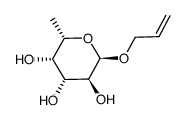 O-allyl-α-L-fucopyranose Structure