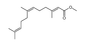 methyl (2E,6Z)-farnesoate结构式