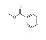 methyl 6-oxohepta-2,4-dienoate Structure