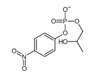 2′-hydroxypropyl-p-nitrophenyl phosphate Structure