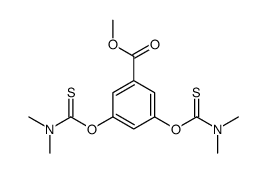 methyl 3,5-bis(dimethylcarbamothioyloxy)benzoate结构式