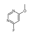Pyrimidine, 4-fluoro-6-methoxy- (9CI) structure