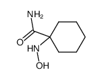 α-Hydroxyamino-cyclohexan-carbonsaeure-amid结构式