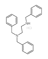 N,N,N-tribenzylethane-1,2-diamine Structure