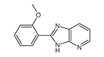 2-(2-methoxyphenyl)-1H-imidazo[4,5-b]pyridine Structure