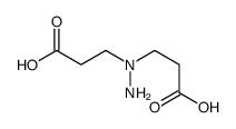 3-[amino(2-carboxyethyl)amino]propanoic acid结构式