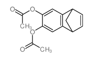 1,4-dihydro-1,4-methanonaphthalene-6,7-diyl diacetate Structure