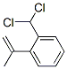 Dichloromethyl(1-methylethenyl)benzene结构式