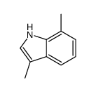 3,7-Dimethyl-1H-indole结构式