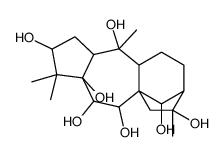 (14R)-Grayanotoxane-3β,5,6β,7α,10,14,16-heptol结构式