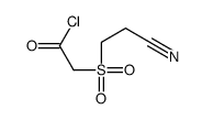 2-(2-cyanoethylsulfonyl)acetyl chloride结构式